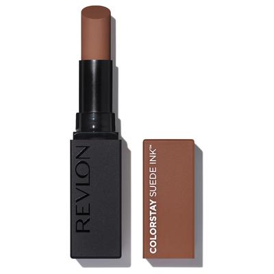 Помада-чернила Revlon ColorStay Suede Ink 004 Чистый Цвет Кирпичный Оттенок Мягкий Талант, Коричневый для Имиджа, Губы, Стойкая, Матовая, 2,55 г