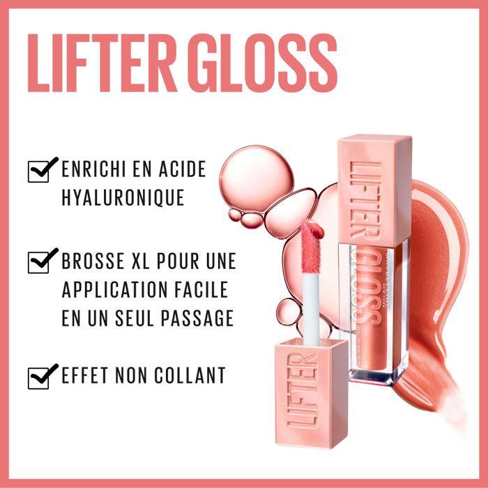 Maybelline New York Lifter Gloss Gloss à Lèvres N°02 Ice 5,4ml