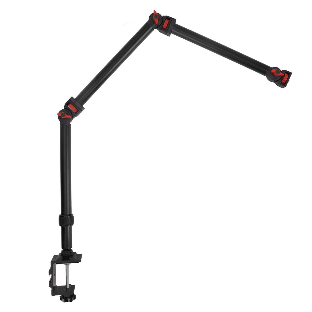 Camera Arm Clamp Mount Stand with 1 4in Screw Adjustable Articulating Arm Universal for Webcam Projector Phone