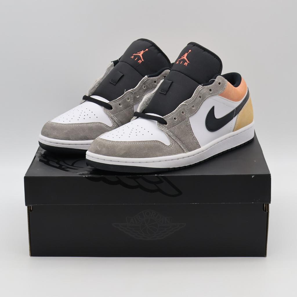 DX4334-008 Nike Air Jordan 1 Low Flight Club Черный Магический Уголь Солнечные Часы (Мужской)