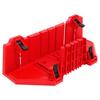 SK Clamp-Type Miter Box, 22.5/45/90 Degrees, for 2x4 Lumber, CMB-100, Red, Black