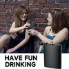 6/8/12 Oz Black Pocket Flagon Stainless Steel Liquor Flask Water Pot Hip Flask Bar