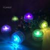 12Pcs Underwater Lights with Intelligent Remote Control Energy-Saving Waterproof Multiple Modes RGB Swimming Pool Mini LED Lights