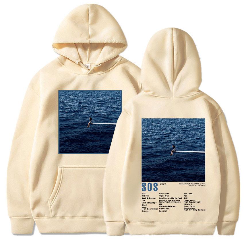 SZA новый музыкальный альбом SOS графическая толстовка унисекс женская мода винтажные толстовки оверсайз хип-хоп толстовки в стиле Харадзюку уличная одежда унисекс