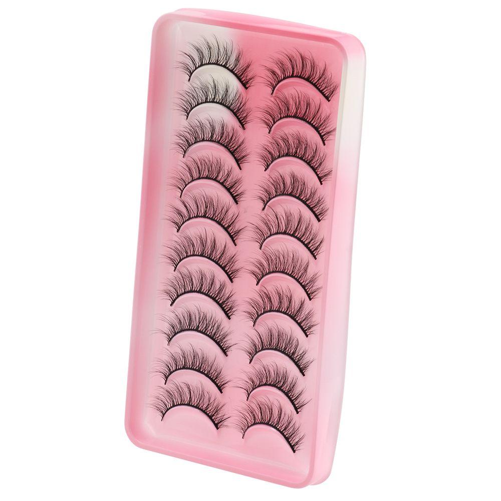 Spiky Fake Eyelashes Cat-Eye Makeup Dramatic Manga Lashes Mink Lashes Cosplay Lashes Anime Lashes
