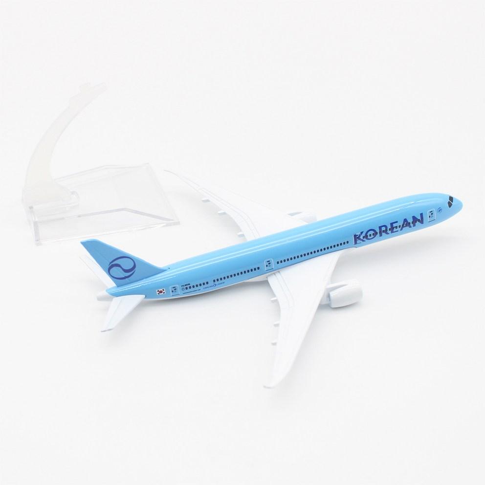 JJC Литая Миниатюрная Модель Самолета, Новая Ливрея Korean Air A350 (1:Масштаб 400, 16 см)