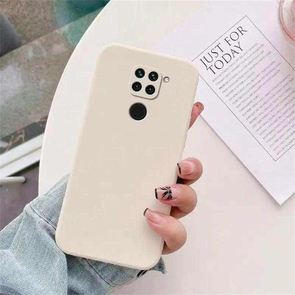 Для Xiaomi Redmi Note 9 4G Мягкий чехол-бампер из ТПУ Роскошный чехол с защитой камеры Для Redmi Note 9 4G Чехол из жидкого силикона