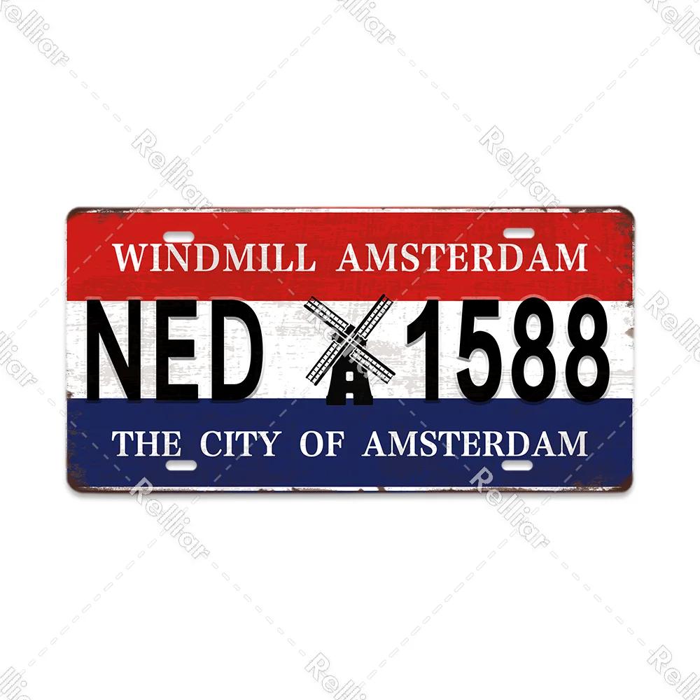 Город Вашего Места Металлическая Жестяная Табличка Винтажная Городская Табличка Декор для Бара, Стены, Париж Нью-Йорк Берлин Подарочный Постер Разные Регионы