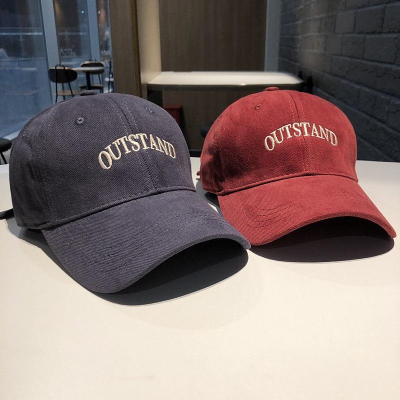 Wide Brim Baseball Cap Women'S Big Head Circumference Spring And Autumn Deep Top Big Face Showing Small Face Widening Deepening American Peaked Cap