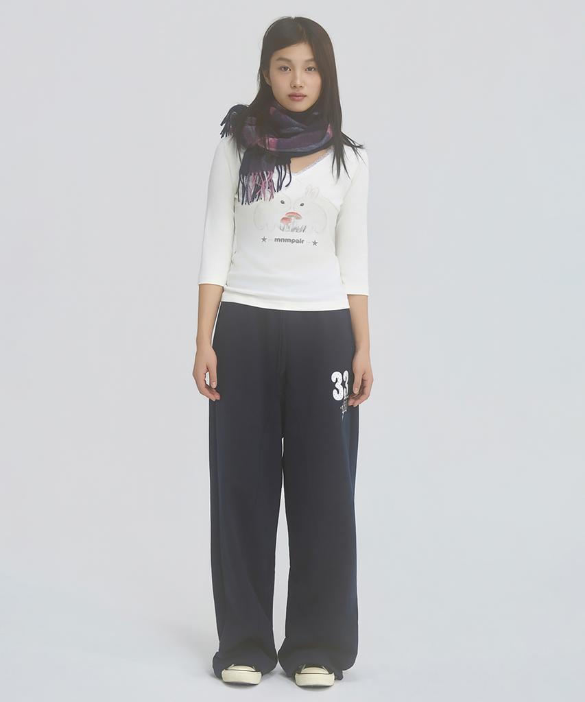 MINIMALPAIR Mp Star 2Way Sweatpants Navy
