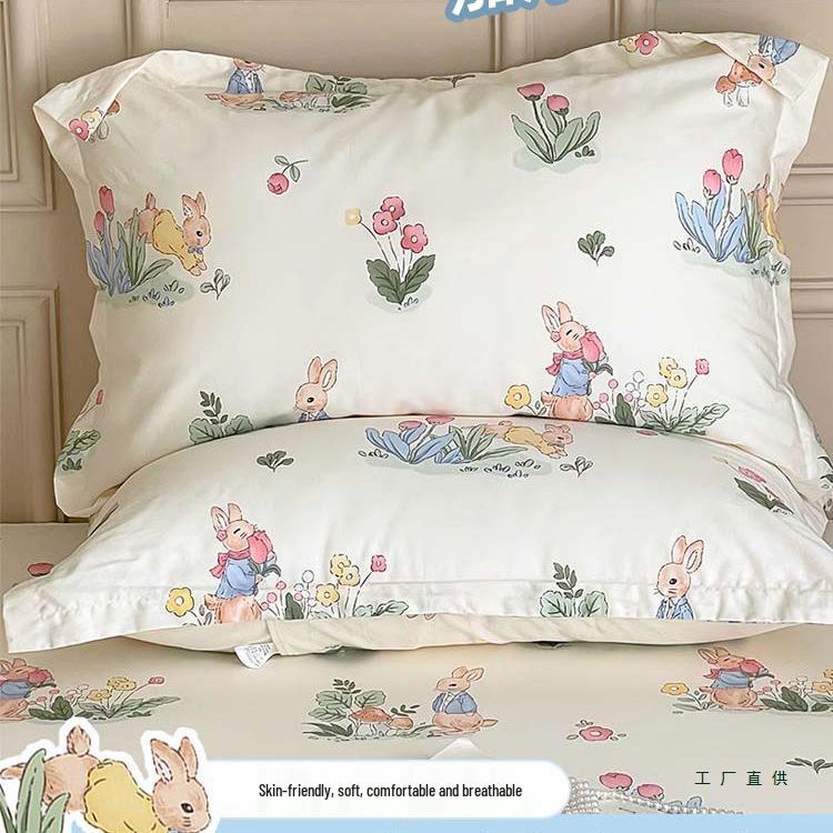 Утолщенный одноразовый набор: наволочка и пододеяльник для односпальной/двуспальной гостиничной кровати