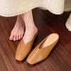 Women Square Toe Slippers Flats Sandals Mules Shoes Summer New Style Slingback Casual Flip Flops Sports Sandals Slides