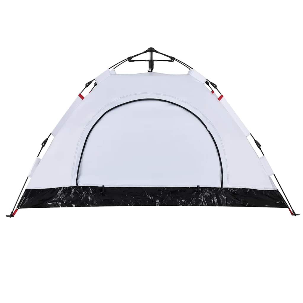 2 Person Camping Tent White Blackout Fabric Quick Release System