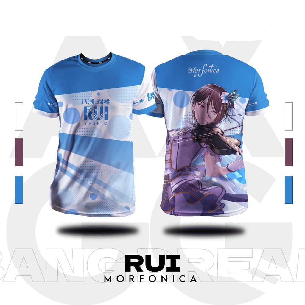 BanG Dream T-shirts Girl Band Roselia Morfonica Afterglow 3D Print Anime Men Women Short Sleeve O-Neck Tee Harajuku Kids Y2k Top