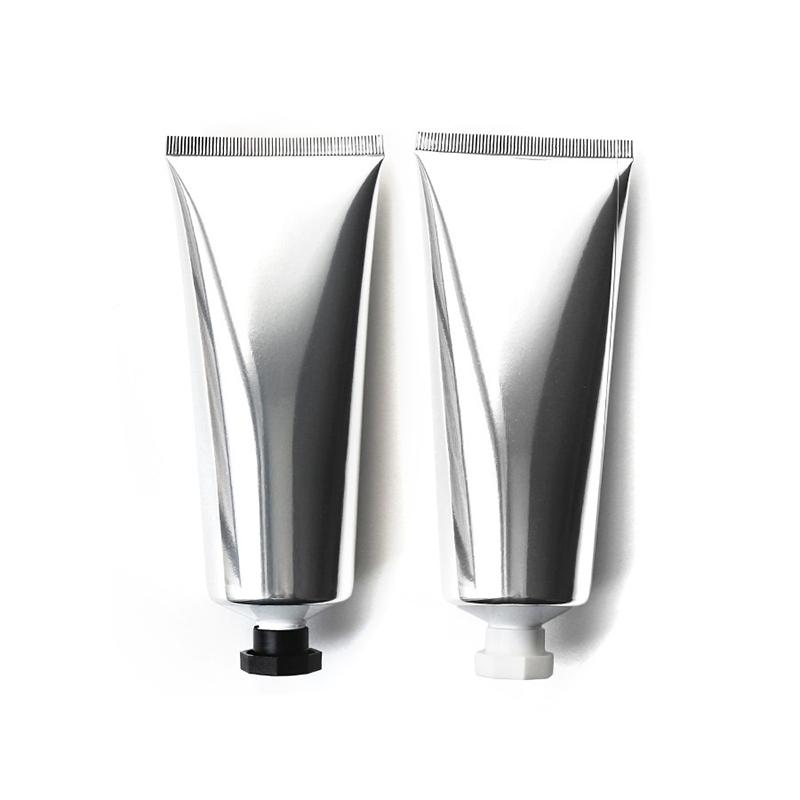 1Pcs Gold Silver Empty Refillable Plastic Soft Tubes Squeezable Bottle Cosmetic Container For Facial Cleaner Lotion Hand Cream