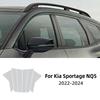 Защитная пленка для краски для KIA Sportage NQ5 2022-2024 Глянцевый черный TPU Накладка на оконный столб