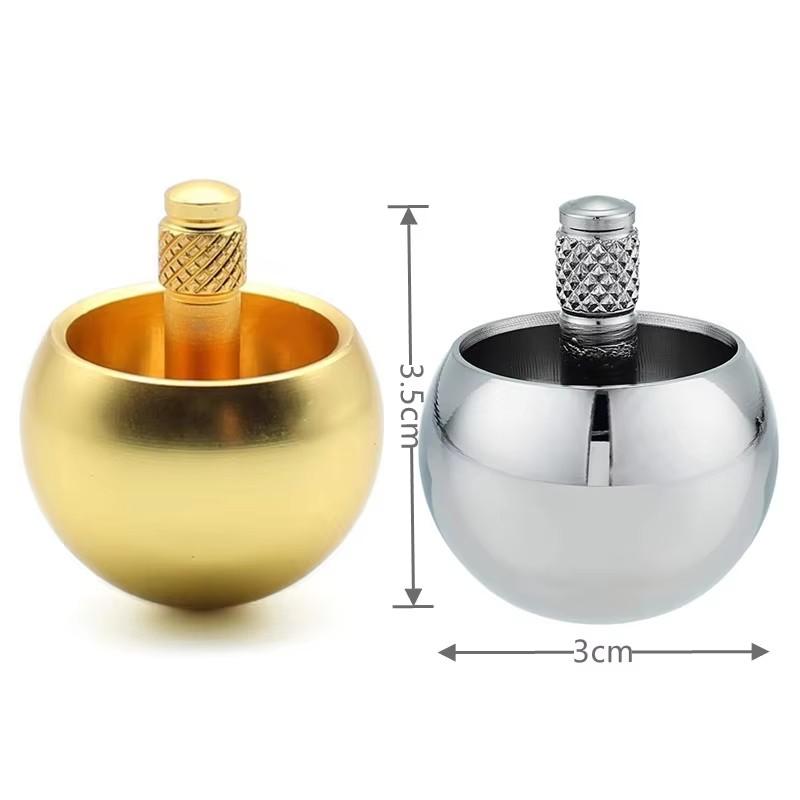 Новинка Металлический волчок-перевертыш Ручной фиджет Снятие тревоги СДВГ Стресса Антистрессовый Веселый Креативный Портативный гаджет для взрослых EDC