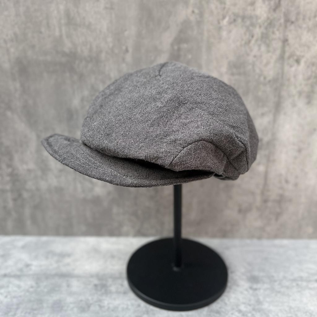 New summer irregular newsboy hat British retro octagonal cap Men's and women's versatile face little beret