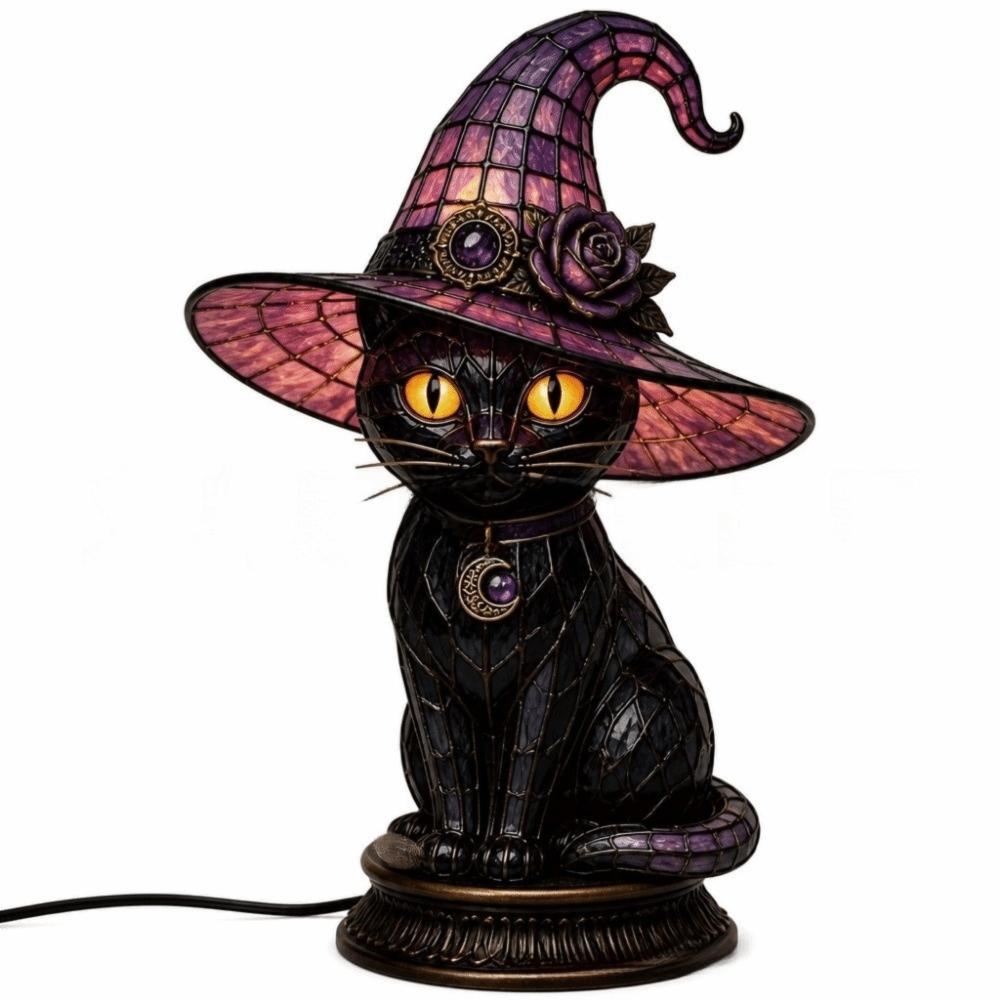 Home Decoration Halloween Lamp Cat Bird Desktop Lights Home Ornaments Night Light Bedside