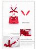 Alluring Bunny Girl Lingerie Set - Sexy Christmas Role Play Bodycon Skirt 2434