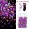 Holographic Nail Glitter Laser Stars Flakes Sequins DIY Resin UV Silicone Mold Filler Nail Art Decoration Manicure Accessories