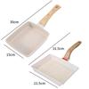 Nonstick Tamagoyaki Egg Frying Pan Japanese Omelette Pan Non-Stick Coating Pancake Egg Pan Steak Pan Breakfast Kitchen Cookware