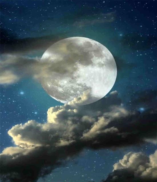 RUOPOTY Paint By Numbers Moon Scenery Unique Gift Home Decoration Picture By Number Sea Acrylic Drawing On Canvas