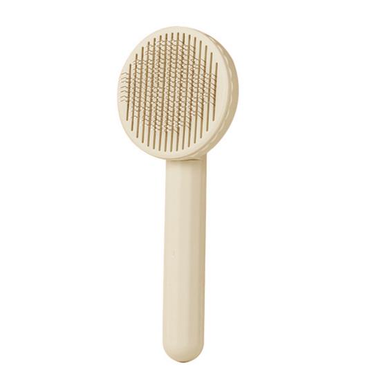 Щетка для ухода за кошками, самоочистка волос, ручной инструмент против завязывания, массажная расческа для тела домашних животных