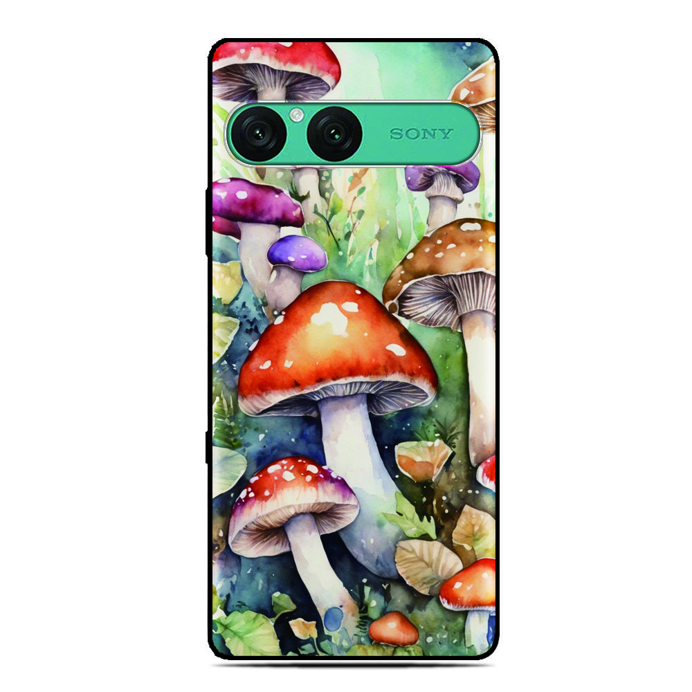 Mushroom Phone Case For Blackview Wave 9C 8C 6C Shark 9 Color 8 Oscal C80 C70 C60 C30 C20 Pro Flat 2 1C 2C Tiger 13 12 Cover