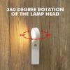 Настенный светильник с датчиком движения PIR LED Ночник Свет для шкафа USB-перезаряжаемый Портативный светильник Освещение спальни, гардероба, лестницы, стола
