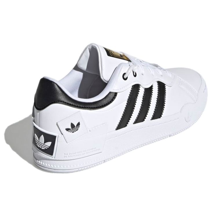 Adidas Rey Galle White Black Women Sneakers Cloud-White Core-Black Gold-Metallic GZ6994