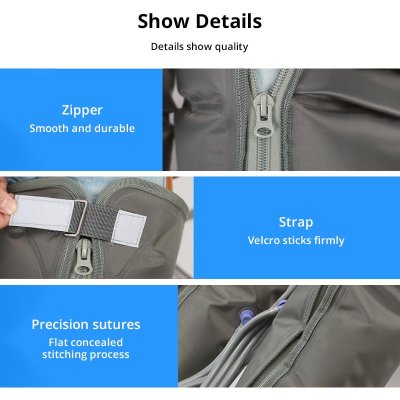 6-камерный домашний портативный электрический массажер с воздушной компрессией для ног, рук, талии, стоп, лимфодренажный массажер, улучшающий кровообращение