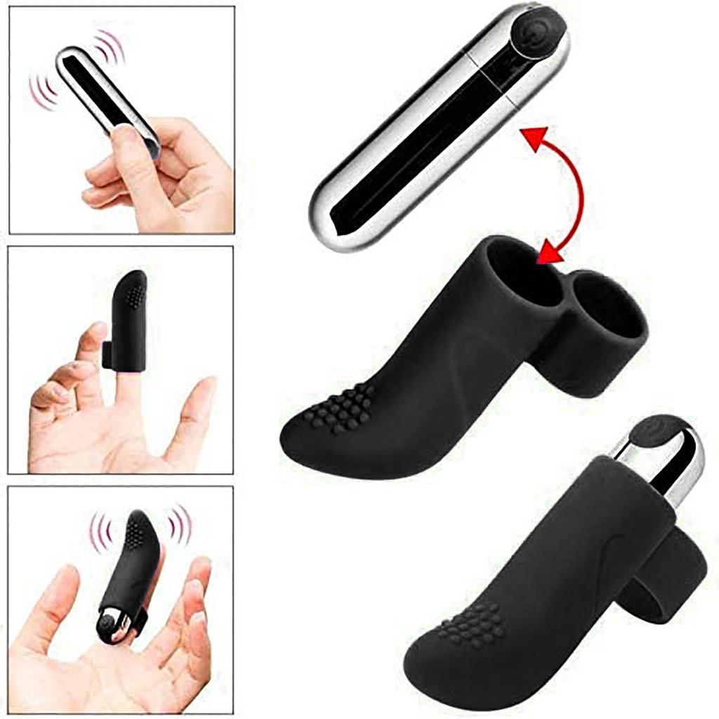 Point Vibrating Finger Banger Massager Vibrator Point Fingering Toy