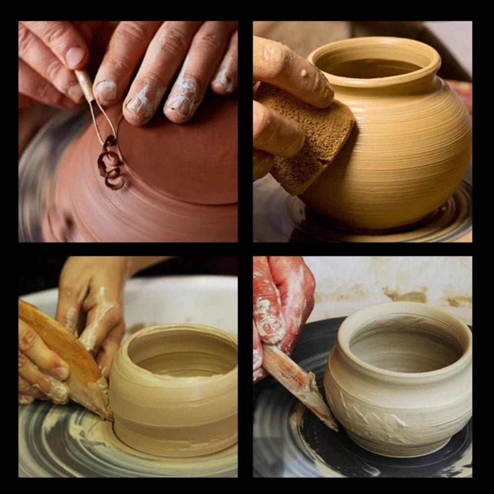 Ultra-light Ceramic Tools Plastic Pottery Tools New Clay Sculpture Tools
