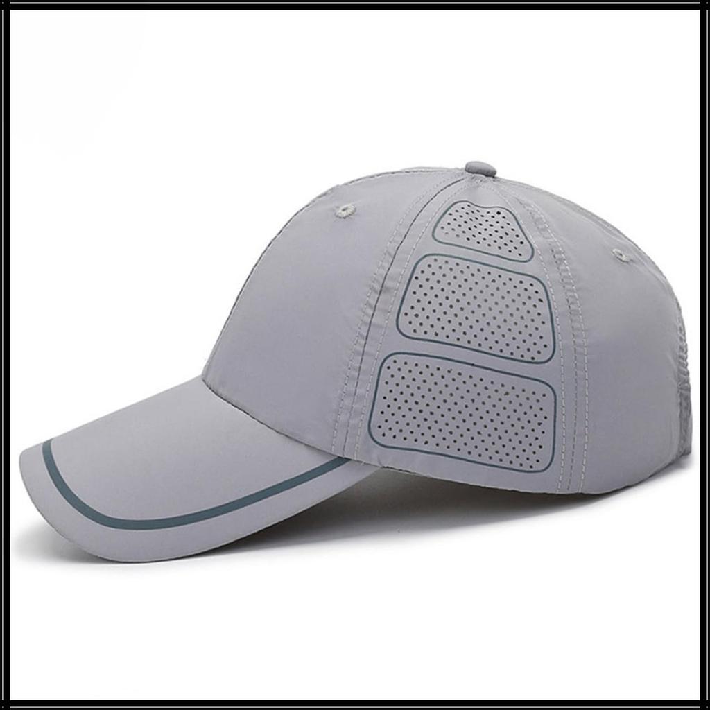 Кепка Sun CZA401 [Белый Клык], Шапка, Дышащая, Быстросохнущая, Для улицы, Спорт, Защита, Повседневная, Мужская, Женская, (Светло-серый)