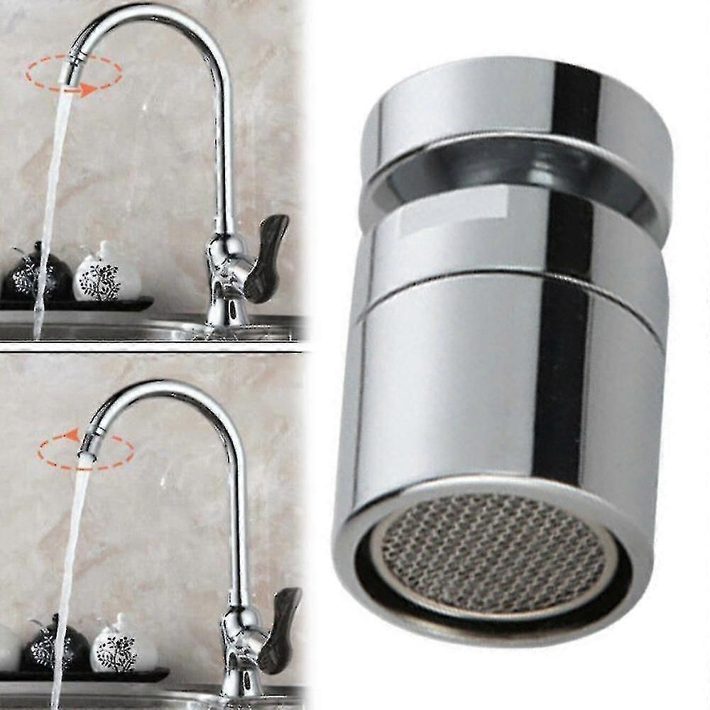 Tête de Robinet Rotative à 360° Extension de Robinet Économe en Eau Aérateur Pulvérisateur pour Évier
