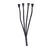 Pwm Fan Splitter 4Pin Adapter Cable 1 To 1 2 3 4 Computer Cpu Fan Splitter Cable