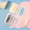 Канцелярские товары Закладка Маркер Школьные Офисные принадлежности Индекс Блок для заметок Липкие этикетки Блок для заметок с липким краем