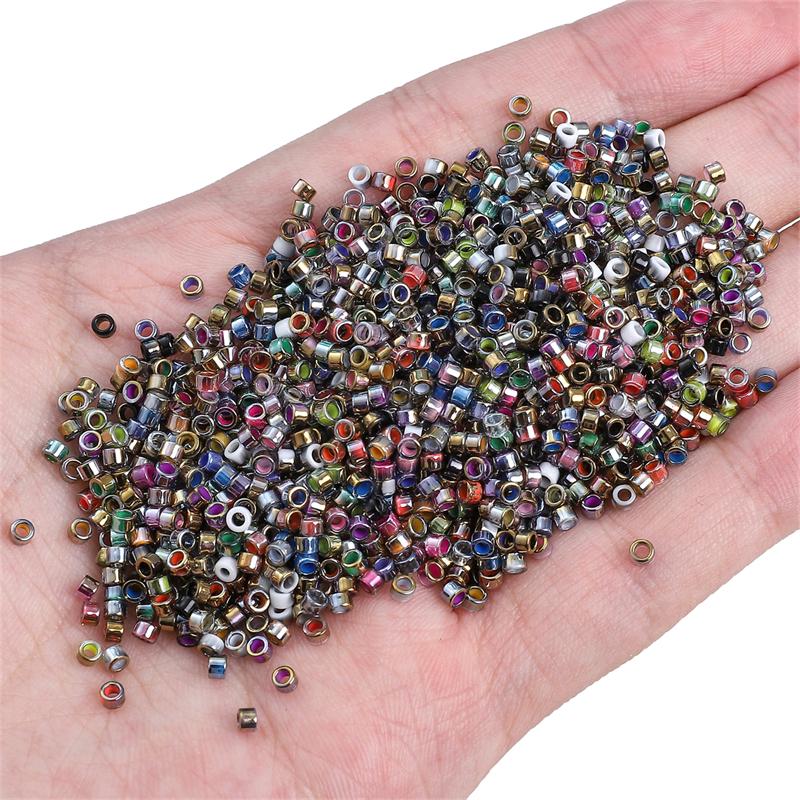 10/450 г 750/32000 шт. 2,5 мм стеклянный бисер металлический бисер для DIY ювелирных изделий аксессуары для шитья