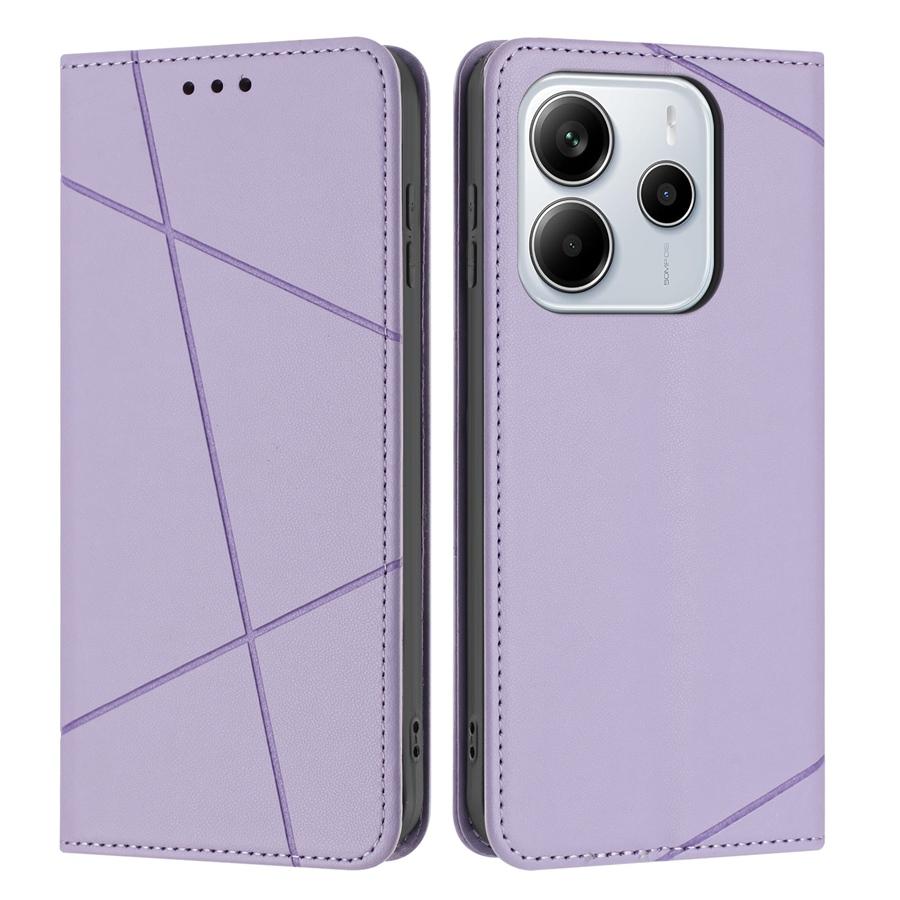 Прочный магнитный чехол для телефона Xiaomi Redmi Note 14 13 12 11 10 9 8 Redmi 14C 13C 12C 10C кожаный карманный чехол-кошелек для Honor X9B X9A X9C X8B X6A