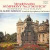 LP Record MENDELSSOHN CLAUDIO ABBADO LONDON S - Symphony No.3 In A Minor, Op56"scot SLC2101 LONDON 1971 Japan Obi Classical Used