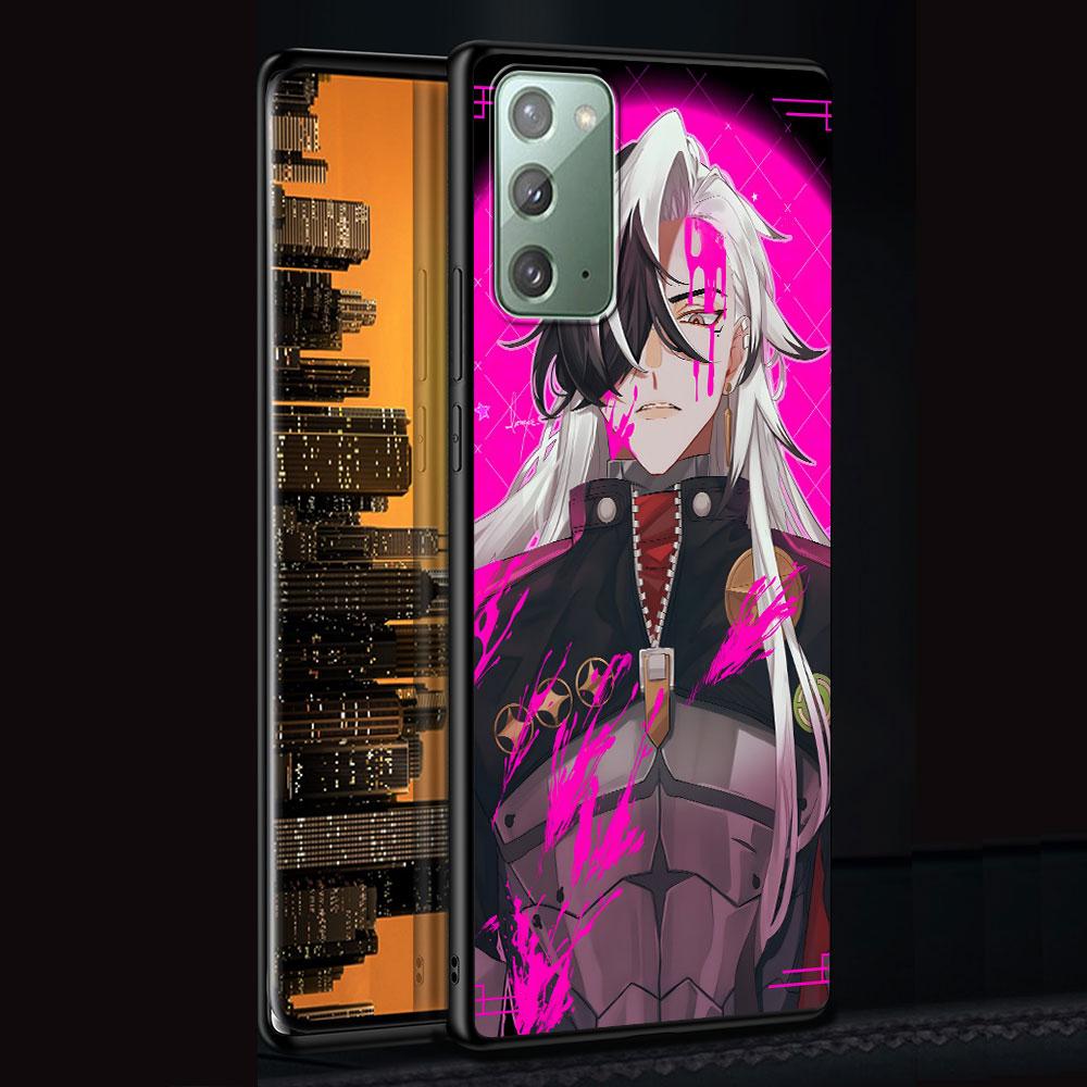 Boothill Galaxy Ranger Case for Samsung Galaxy Note 20 Ultra 10 Plus 9 8 TPU Phone Cover Note 10 Lite Black Soft Shell Funda