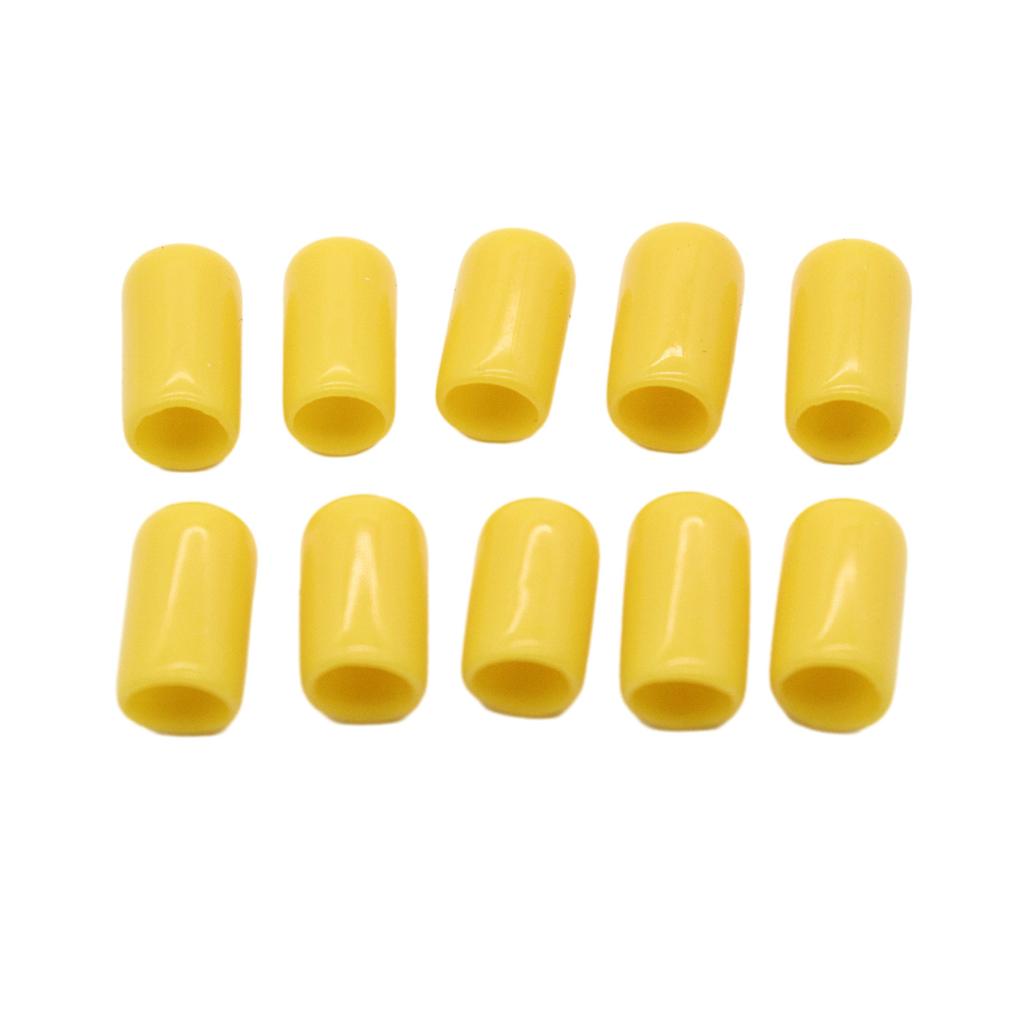 Упаковка из 10 универсальных вакуумных колпачков диаметром 6 мм. Винт для прокачки тормозов. Крышки для сосков. Прочное стильное решение для обслуживания труб.