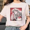 Футболки Inuyasha Футболки Feudal Demon Унисекс Аниме Мультфильм Хип-Поп Топ Футболки Женские Sesshoumaru Higurashi Kagome Унисекс Футболка Женская