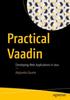 Книга Practical Vaadin : Developing Web Applications In Java