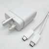 Samsung S24 Ultra 45W UK Charger Super Fast Charge 5A USB Type C Pd Quick Charging For Galaxy S23 S22 S20 Ultra Note 10 Plus 10+