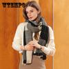 Checked Scarf New Style Cashmere Scarf In Winter Shawl WomenS Fashion Thickened Warm Scarf Direct Supply