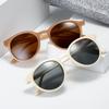 Women's Sunglasses Street Photo Retro Korean Glasses UV Resistant Edition Fashion Round Frame  Accessories