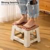 Folding Step Stool with Portable Handle Stable Great Load Bearing Collapsible Kids Kitchen Bathroom Camping Stall Owner Rest Stool Fishing Stool