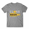 Футболка I Love Beer 100% Хлопок Премиум